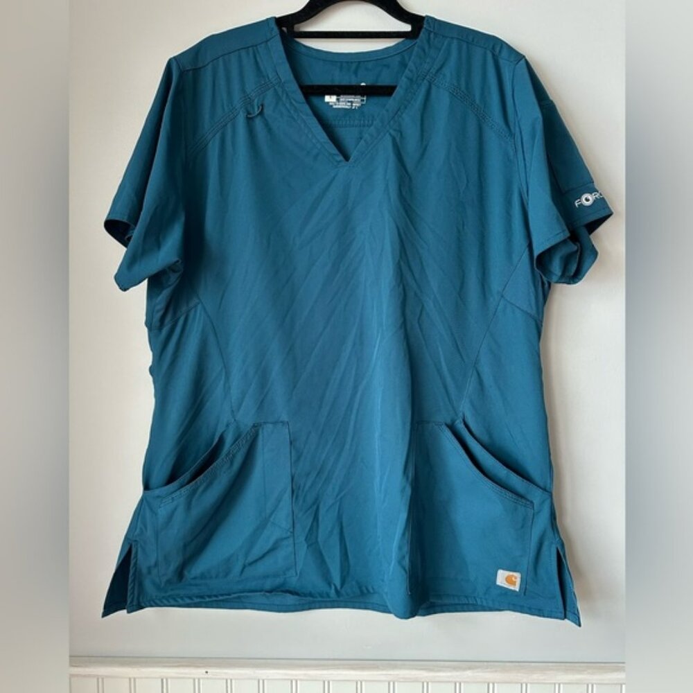 Carhartt modern fit scrubs top‎ size large